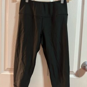 Women's Black Capris